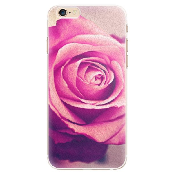 iSaprio Plastové pouzdro iSaprio - Pink Rose - iPhone 6/6S