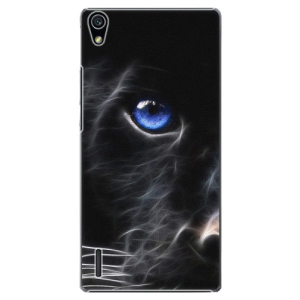 iSaprio Plastové pouzdro iSaprio - Black Puma - Huawei Ascend P7