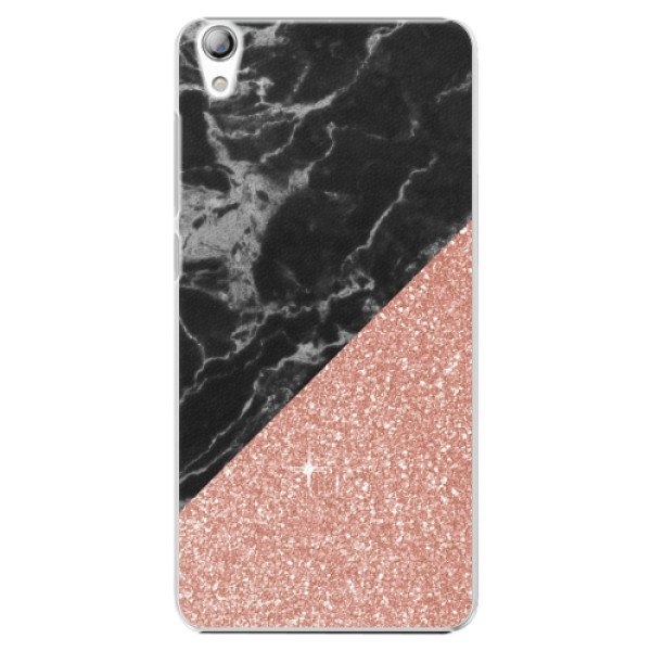 iSaprio Plastové pouzdro iSaprio - Rose and Black Marble - Lenovo S850