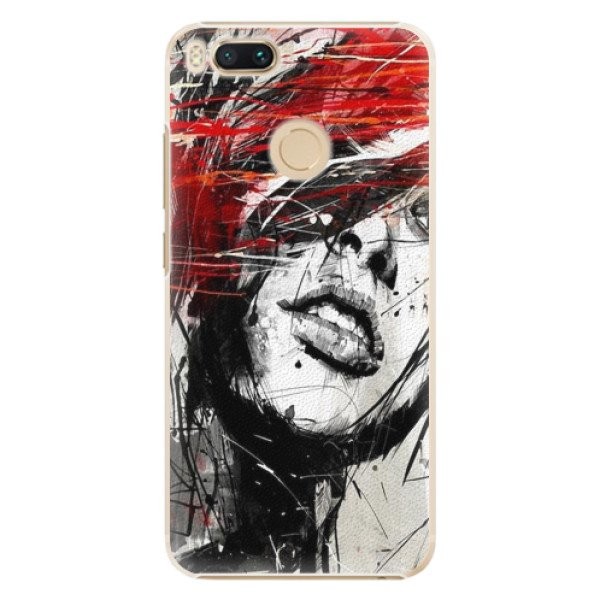 Plastové pouzdro iSaprio - Sketch Face - Xiaomi Mi A1