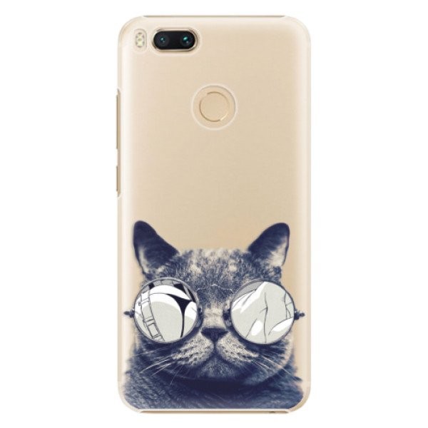 Plastové pouzdro iSaprio - Crazy Cat 01 - Xiaomi Mi A1