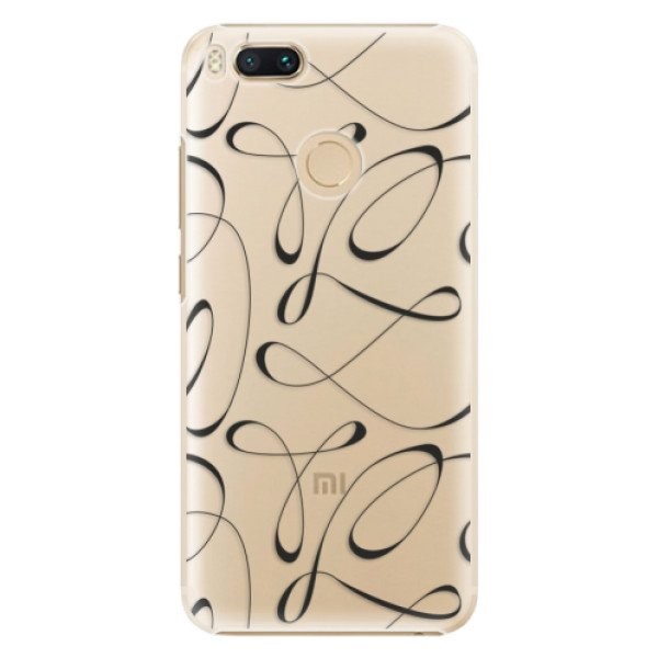 Plastové pouzdro iSaprio - Fancy - black - Xiaomi Mi A1