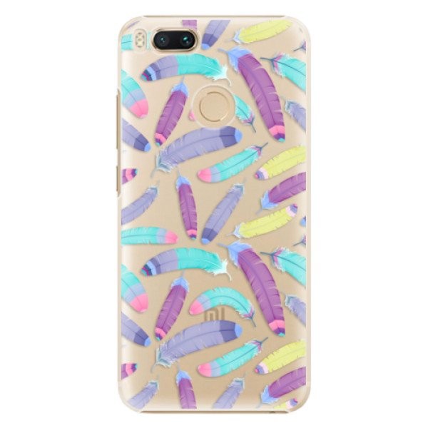 Plastové pouzdro iSaprio - Feather Pattern 01 - Xiaomi Mi A1