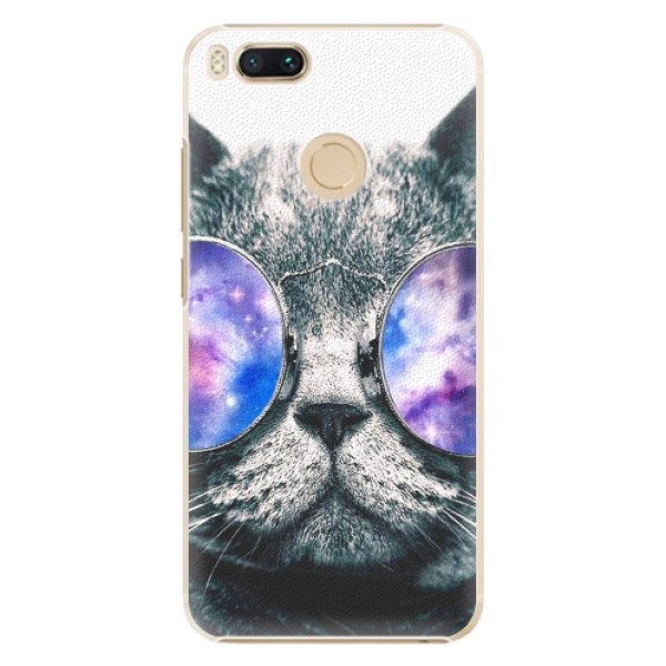 Plastové pouzdro iSaprio - Galaxy Cat - Xiaomi Mi A1