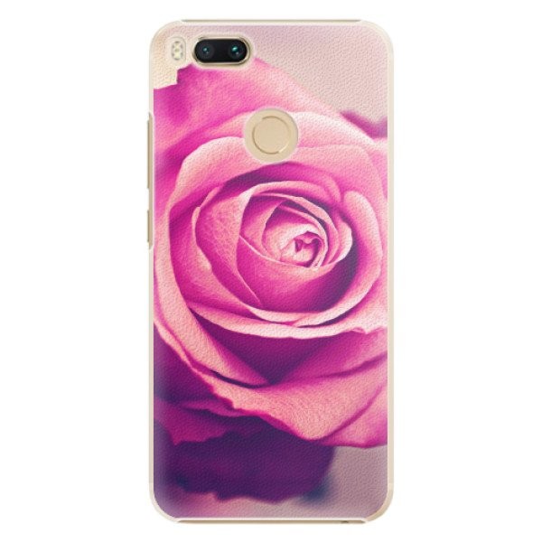 Plastové pouzdro iSaprio - Pink Rose - Xiaomi Mi A1
