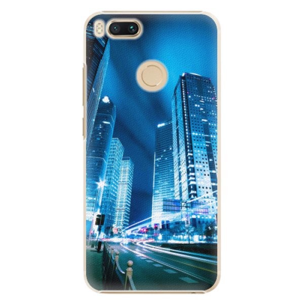 Plastové pouzdro iSaprio - Night City Blue - Xiaomi Mi A1