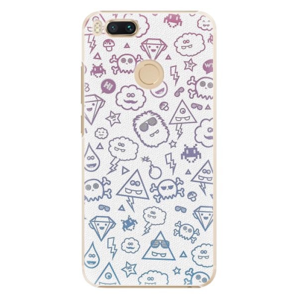 Plastové pouzdro iSaprio - Funny Clouds - Xiaomi Mi A1