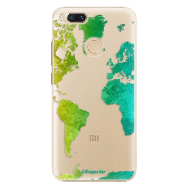 Plastové pouzdro iSaprio - Cold Map - Xiaomi Mi A1