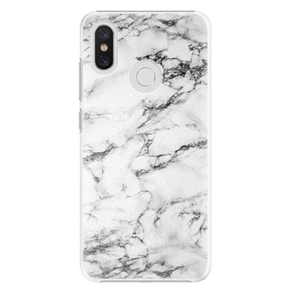 Plastové pouzdro iSaprio - White Marble 01 - Xiaomi Mi 8