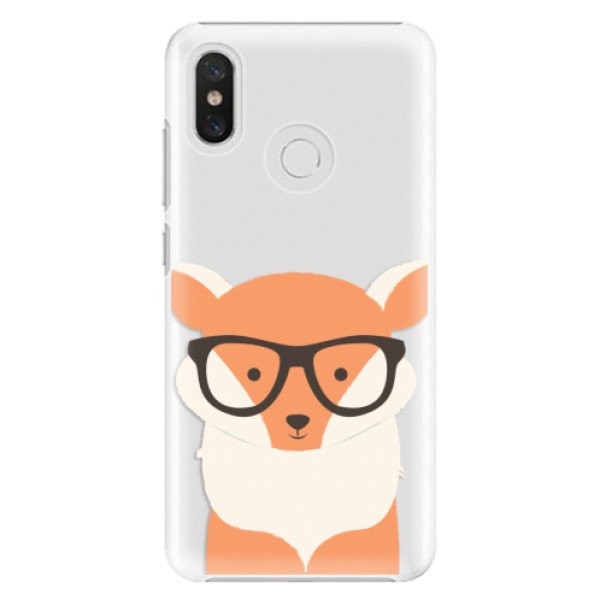 Plastové pouzdro iSaprio - Orange Fox - Xiaomi Mi 8