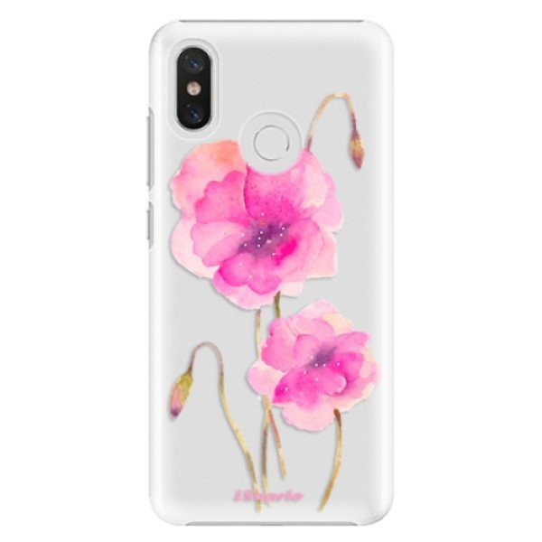 Plastové pouzdro iSaprio - Poppies 02 - Xiaomi Mi 8