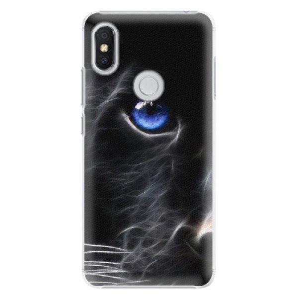 Plastové pouzdro iSaprio - Black Puma - Xiaomi Redmi S2
