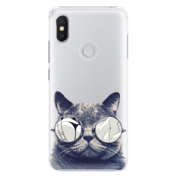 Plastové pouzdro iSaprio - Crazy Cat 01 - Xiaomi Redmi S2