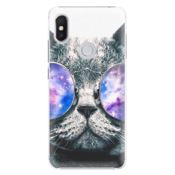 Plastové pouzdro iSaprio - Galaxy Cat - Xiaomi Redmi S2