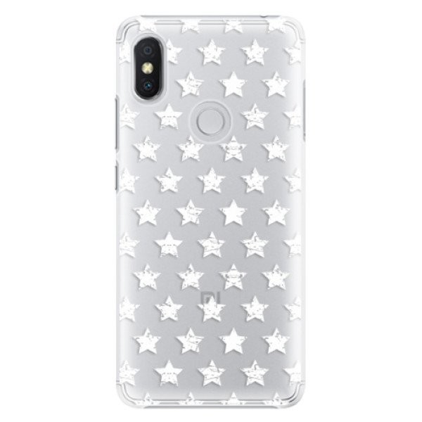 Plastové pouzdro iSaprio - Stars Pattern - white - Xiaomi Redmi S2