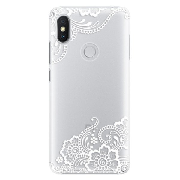 Plastové pouzdro iSaprio - White Lace 02 - Xiaomi Redmi S2