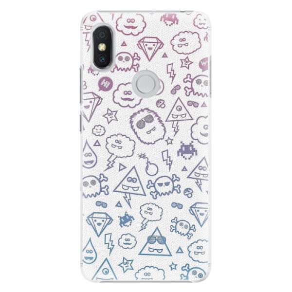 Plastové pouzdro iSaprio - Funny Clouds - Xiaomi Redmi S2