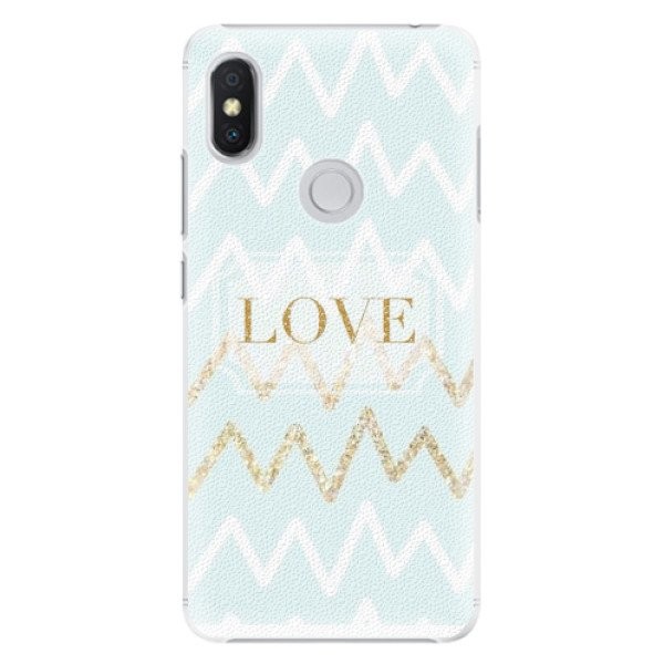 Plastové pouzdro iSaprio - GoldLove - Xiaomi Redmi S2