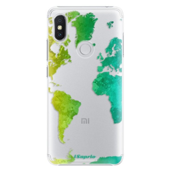 Plastové pouzdro iSaprio - Cold Map - Xiaomi Redmi S2