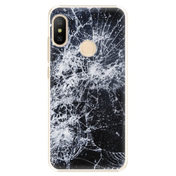 Plastové pouzdro iSaprio - Cracked - Xiaomi Mi A2 Lite