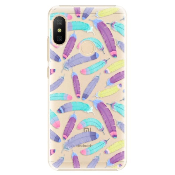 Plastové pouzdro iSaprio - Feather Pattern 01 - Xiaomi Mi A2 Lite