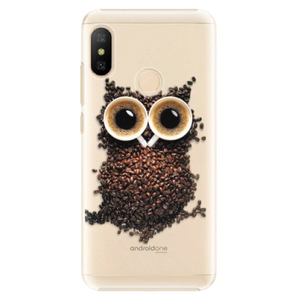 Plastové pouzdro iSaprio - Owl And Coffee - Xiaomi Mi A2 Lite