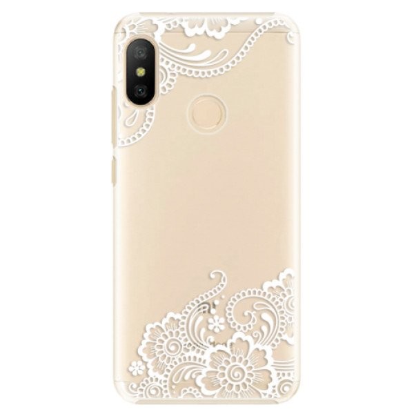 Plastové pouzdro iSaprio - White Lace 02 - Xiaomi Mi A2 Lite