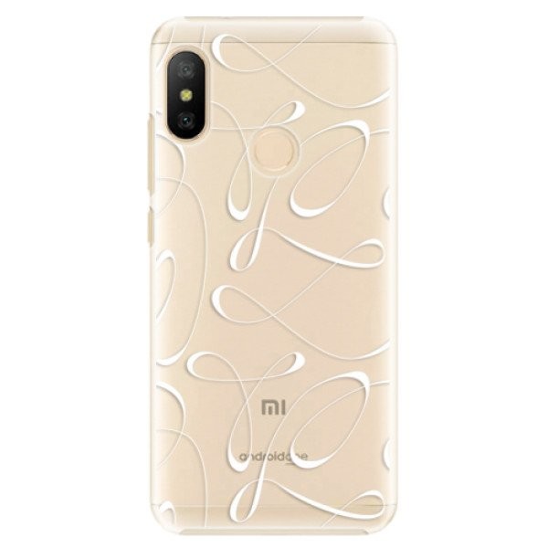 Plastové pouzdro iSaprio - Fancy - white - Xiaomi Mi A2 Lite