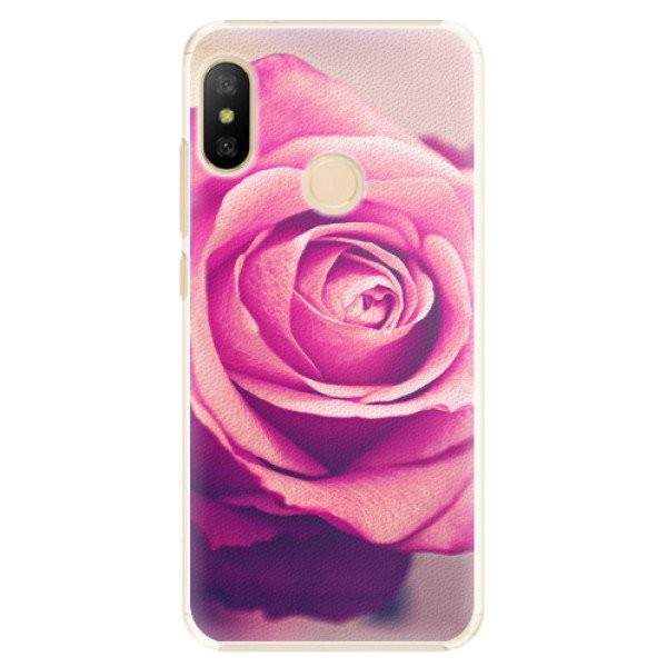 Plastové pouzdro iSaprio - Pink Rose - Xiaomi Mi A2 Lite