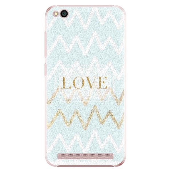 Plastové pouzdro iSaprio - GoldLove - Xiaomi Redmi 5A