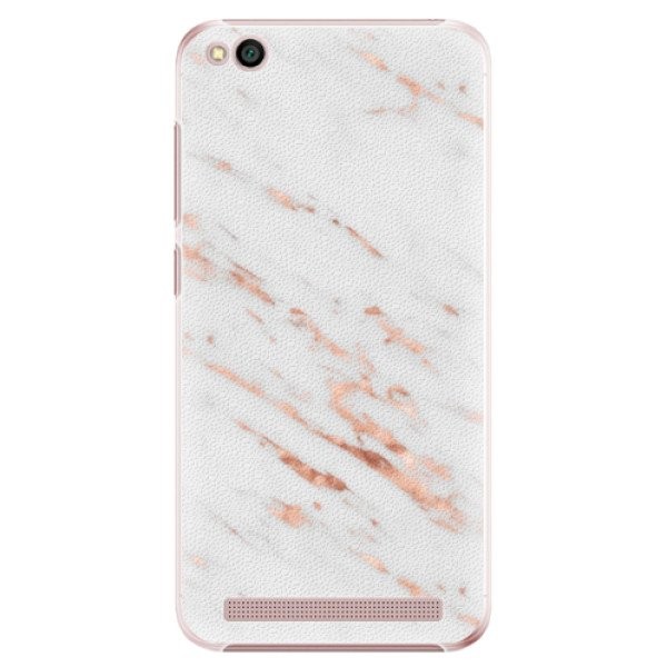 Plastové pouzdro iSaprio - Rose Gold Marble - Xiaomi Redmi 5A