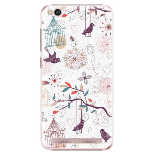Plastové pouzdro iSaprio - Birds - Xiaomi Redmi 5A