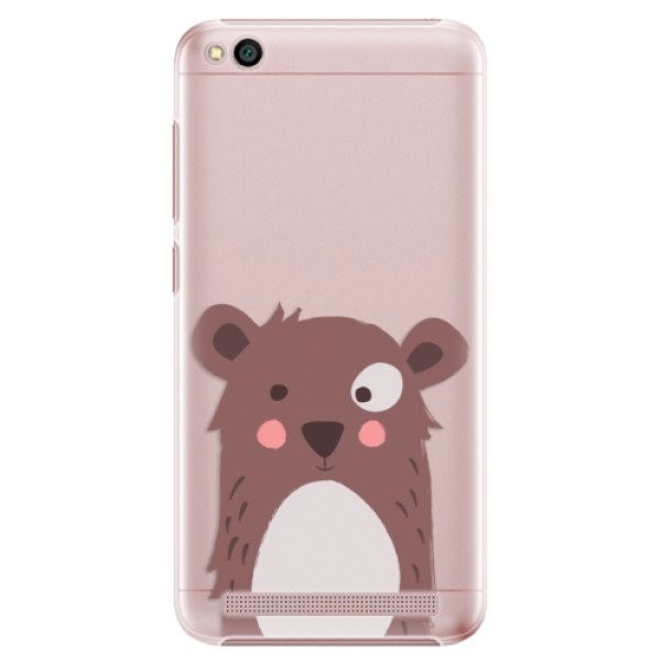 Plastové pouzdro iSaprio - Brown Bear - Xiaomi Redmi 5A