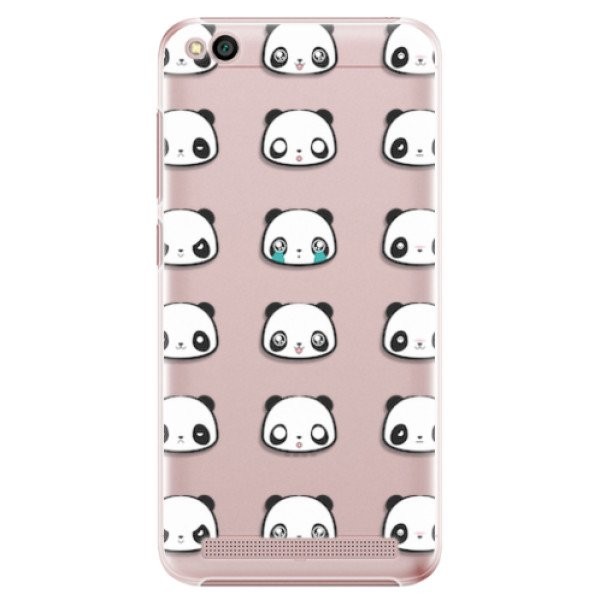 Plastové pouzdro iSaprio - Panda pattern 01 - Xiaomi Redmi 5A