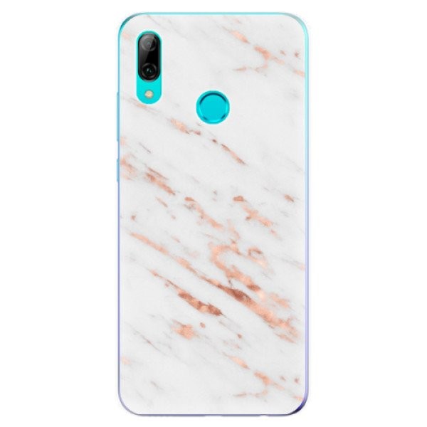 Odolné silikonové pouzdro iSaprio - Rose Gold Marble - Huawei P Smart 2019