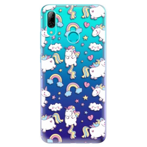 Odolné silikonové pouzdro iSaprio - Unicorn pattern 02 - Huawei P Smart 2019