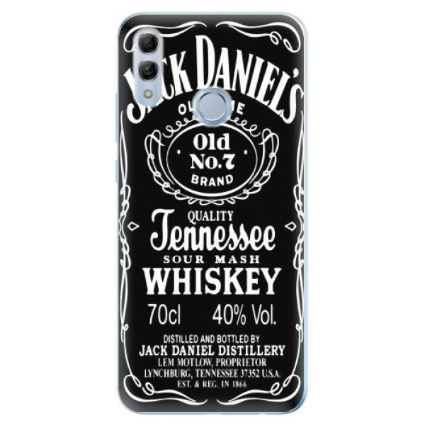 Odolné silikonové pouzdro iSaprio - Jack Daniels - Huawei Honor 10 Lite