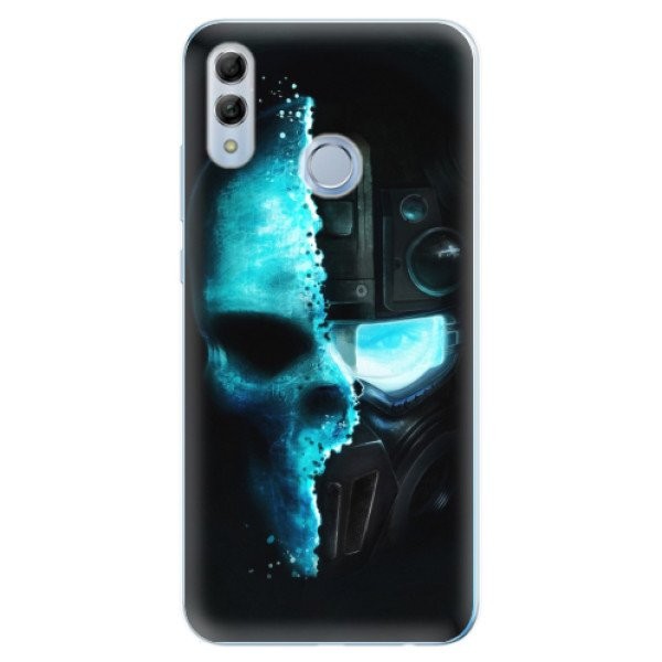 Odolné silikonové pouzdro iSaprio - Roboskull - Huawei Honor 10 Lite