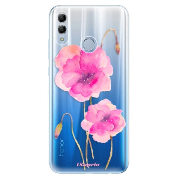 Odolné silikonové pouzdro iSaprio - Poppies 02 - Huawei Honor 10 Lite