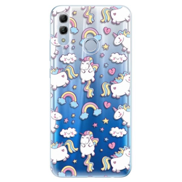 Odolné silikonové pouzdro iSaprio - Unicorn pattern 02 - Huawei Honor 10 Lite