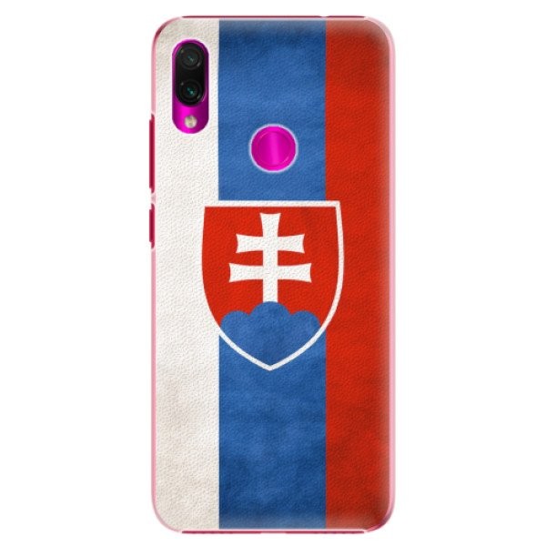 Plastové pouzdro iSaprio - Slovakia Flag - Xiaomi Redmi Note 7
