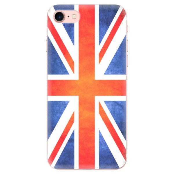 Odolné silikonové pouzdro iSaprio - UK Flag - iPhone 7