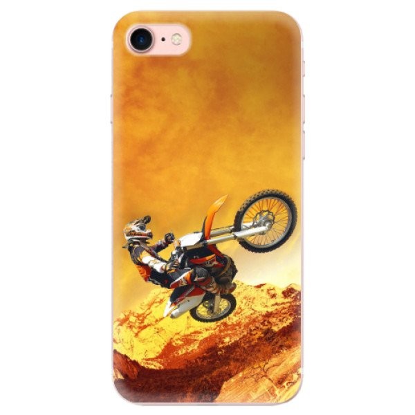 Odolné silikonové pouzdro iSaprio - Motocross - iPhone 7