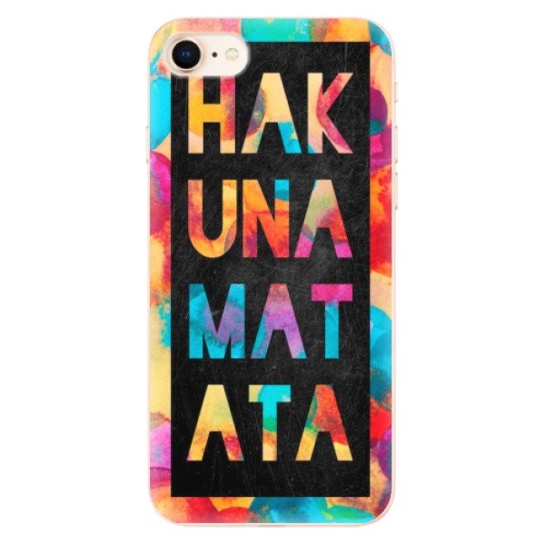 Odolné silikonové pouzdro iSaprio - Hakuna Matata 01 - iPhone 8