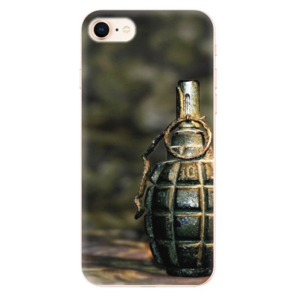 Odolné silikonové pouzdro iSaprio - Grenade - iPhone 8