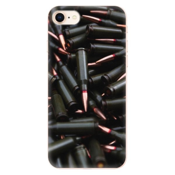 Odolné silikonové pouzdro iSaprio - Black Bullet - iPhone 8