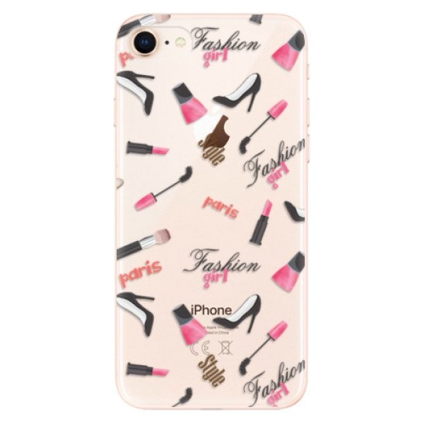 Odolné silikonové pouzdro iSaprio - Fashion pattern 01 - iPhone 8