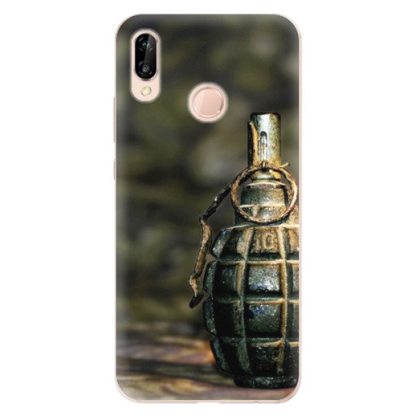 Odolné silikonové pouzdro iSaprio - Grenade - Huawei P20 Lite