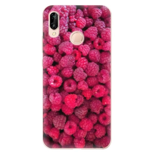Odolné silikonové pouzdro iSaprio - Raspberry - Huawei P20 Lite