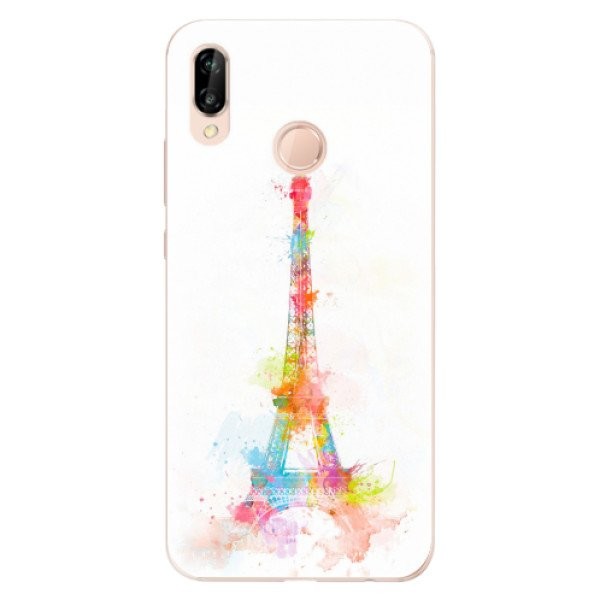 Odolné silikonové pouzdro iSaprio - Eiffel Tower - Huawei P20 Lite